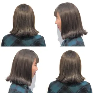 ミディアム カラー ヘアアレンジ 高橋胡桃🪽 ディレクターのヘアスタイル