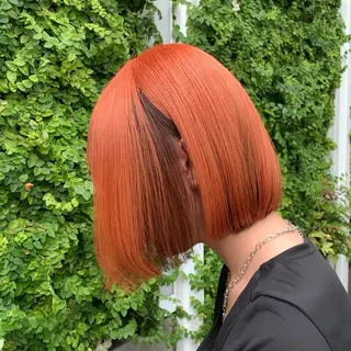 ミディアム カラー れい🫧 ハイトーン特化のヘアスタイル