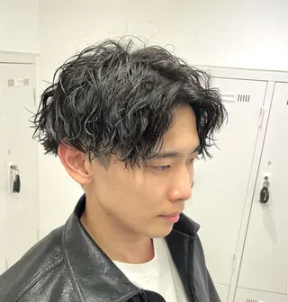 パーマ メンズ 【メンズ特化】 池田大成✂︎のヘアスタイル