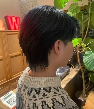 カラー メンズ TETOTE三宮 ioriのヘアスタイル