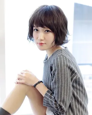 ショート カラー 松田 光雄のヘアスタイル