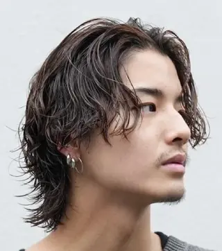 パーマ メンズ 仙台波巻きパーマ/ fifth/遠藤楓雅のヘアスタイル