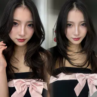 ロング 桑原 海夕のヘアスタイル