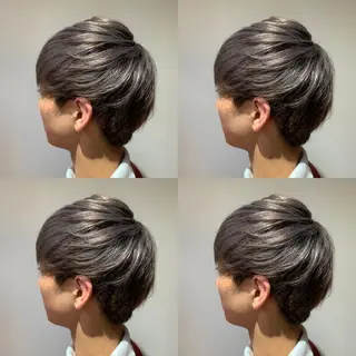 ショート ✨縮毛矯正✖︎顔周り レイヤー✨ナカムラのヘアスタイル