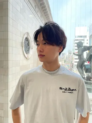 メンズ NARE 韓国ヘアのヘアスタイル
