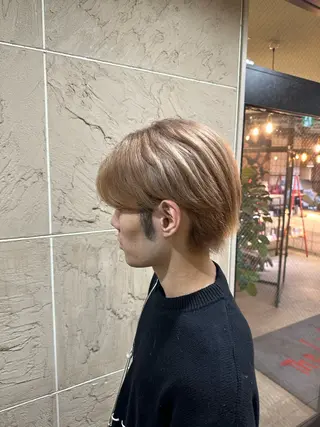 ショート カラー 溜一太/似合わせ/ メンズカットのヘアスタイル