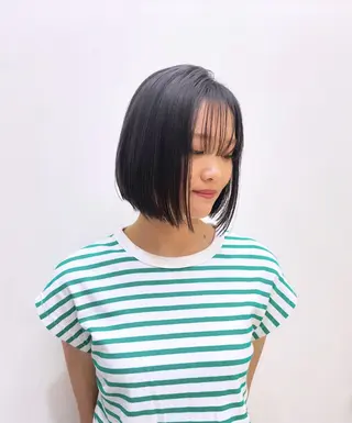 ショート カラー 🔗透明感カラー🔗 エクステ✂️はるちかのヘアスタイル