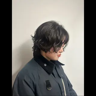 ショート パーマ カットモデル/ボブ/ reina🐈‍⬛のヘアスタイル