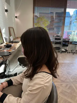 ロング やまこし 美裕樹のヘアスタイル