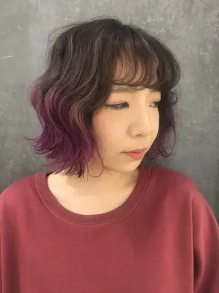カラー 🤍2nd🤍田所 美希のヘアスタイル
