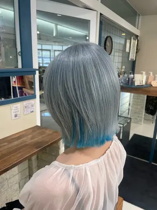 カラー luck みうのヘアスタイル