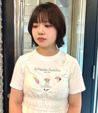YUI/アイブロウ/ 透明感カラー✨のヘアスタイル