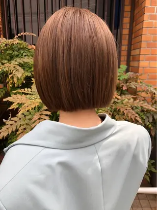 ショート カラー pap's宝塚南口 藤原優輝✨のヘアスタイル