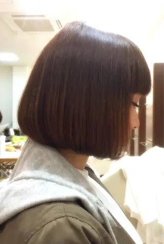 ショート ドライ カット✂️髪質改善のヘアスタイル