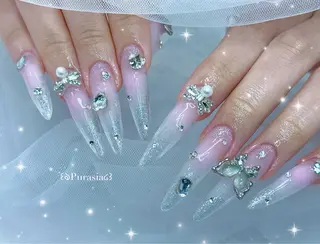 ネイル Purasia高橋✧ マグ/ワンホン/地雷のネイルデザイン