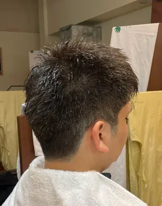 ショート メンズ ヘアーサロン銀座マツナガ有楽町店所属・西野 銀座マツナガ有楽町店のヘアスタイル