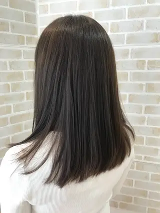 セミロング カラー 🌈髪質改善/縮毛矯 正特化🌈鈴木一寿のヘアスタイル