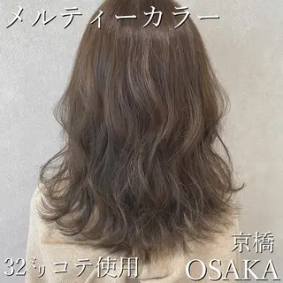 ミディアム hair salon MEMENTOのヘアスタイル