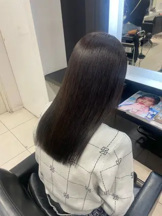 セミロング 悠良/平塚店 似合わせ/カラーのヘアスタイル