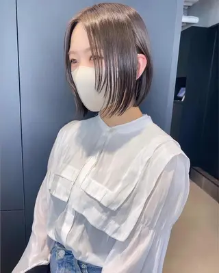 ショート カラー マンツーマン半個室 tamuraのヘアスタイル