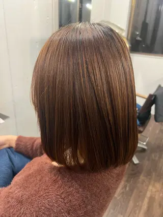 ミディアム terra🌈大久保 睦美のヘアスタイル