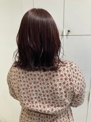 ミディアム カラー 透明感カラー🫧 nanohaのヘアスタイル