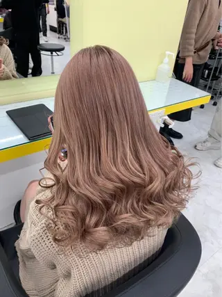 ミディアム カラー パーマ ヘアアレンジ メンズ キッズ ネイル マツエク・マツパ アイブロウ ✂️メンズカット ひろき✂️のヘアスタイル
