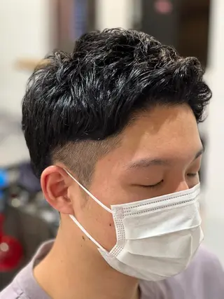 ショート メンズ 佐々木陸斗 ショート&メンズのヘアスタイル