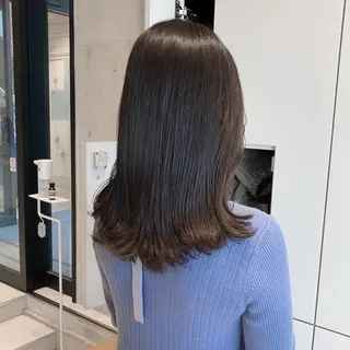 ミディアム カラー MURANAKA RYOのヘアスタイル
