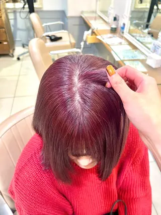 カラー メンズパーマ/ 横浜/佐藤桃香 🦥のヘアスタイル