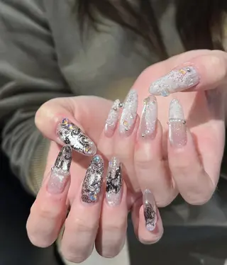 ネイル By moonネイル 🌷ワンホン/韓国風のネイルデザイン