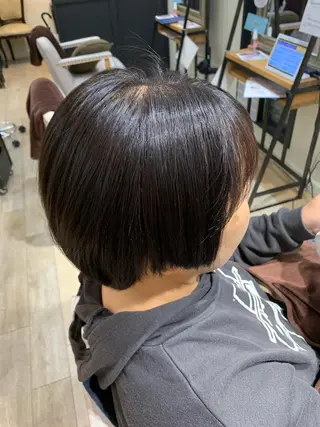 ショート カラー 艶髪レイヤー上田 紗也🇰🇷💗のヘアスタイル