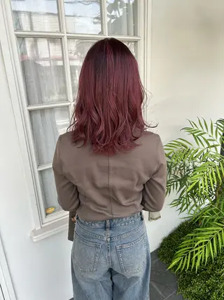 カラー AGREEけやき通り店所属・AGREE Momokaのヘアスタイル