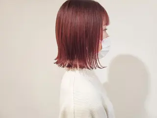 ミディアム カラー パ ルのヘアスタイル