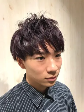 カラー EARTH岩楯 優貴のヘアスタイル