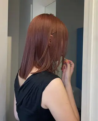 セミロング カラー 原宿/ケパーマ 🧺ユウマのヘアスタイル