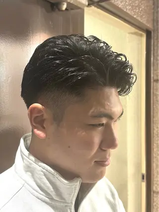 パーマ メンズ 柏メンズカットパーマ NO.1タイチのヘアスタイル