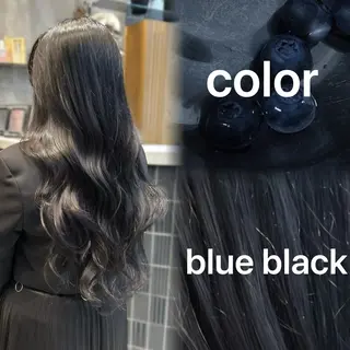 ロング カラー 縮毛矯正・似合わせ タナカ レイヤのヘアスタイル