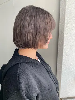 ショート カラー 無料カットモデル募集 🌱ひょうがのヘアスタイル