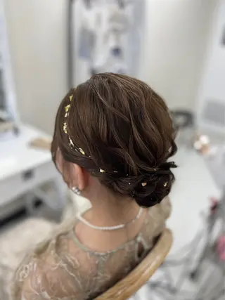 ヘアアレンジ ヘアセットサロン ココのヘアスタイル