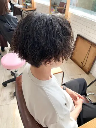 パーマ ヘアアレンジ メンズ ROSEL末吉 海渡のヘアスタイル