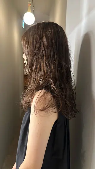ロング パーマ ショートカットパー マ🫧kotoneのヘアスタイル