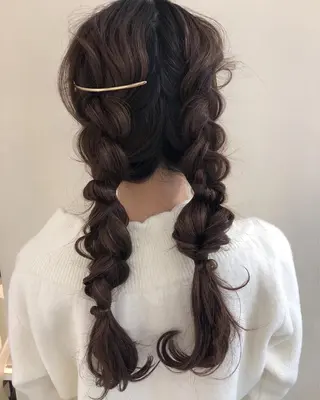ロング ヘアアレンジ 柳澤 興輝のヘアスタイル