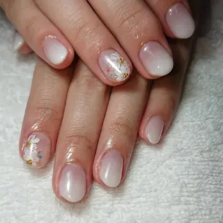 ネイル 下妻ネイルサロン/ 持ちの良いネイルのネイルデザイン