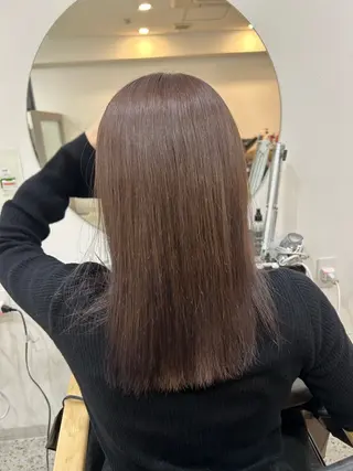 ミディアム 透明感カラー 莉々子のヘアスタイル