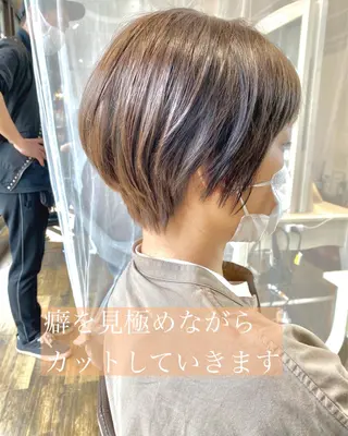 ショート ヒラヤマ ユウスケのヘアスタイル