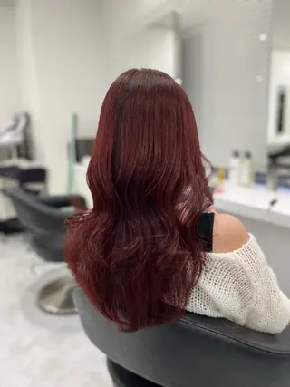 ロング まろっと艶感ブラウン ベージュ🤍まなかのヘアスタイル