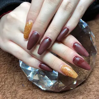 ミディアム ネイル 《LB》ラブリエ Nail&eyeのマツエク・マツパデザイン