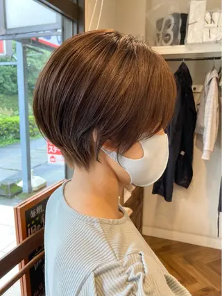 ショート 中江 翔のヘアスタイル
