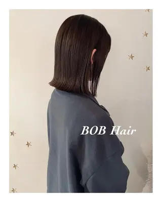 ミディアム カラー 市川 千夏のヘアスタイル